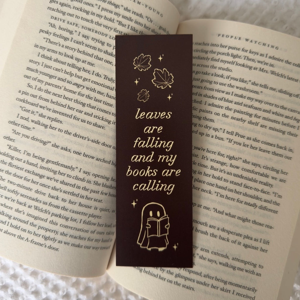 Leaves are Falling Bookmark