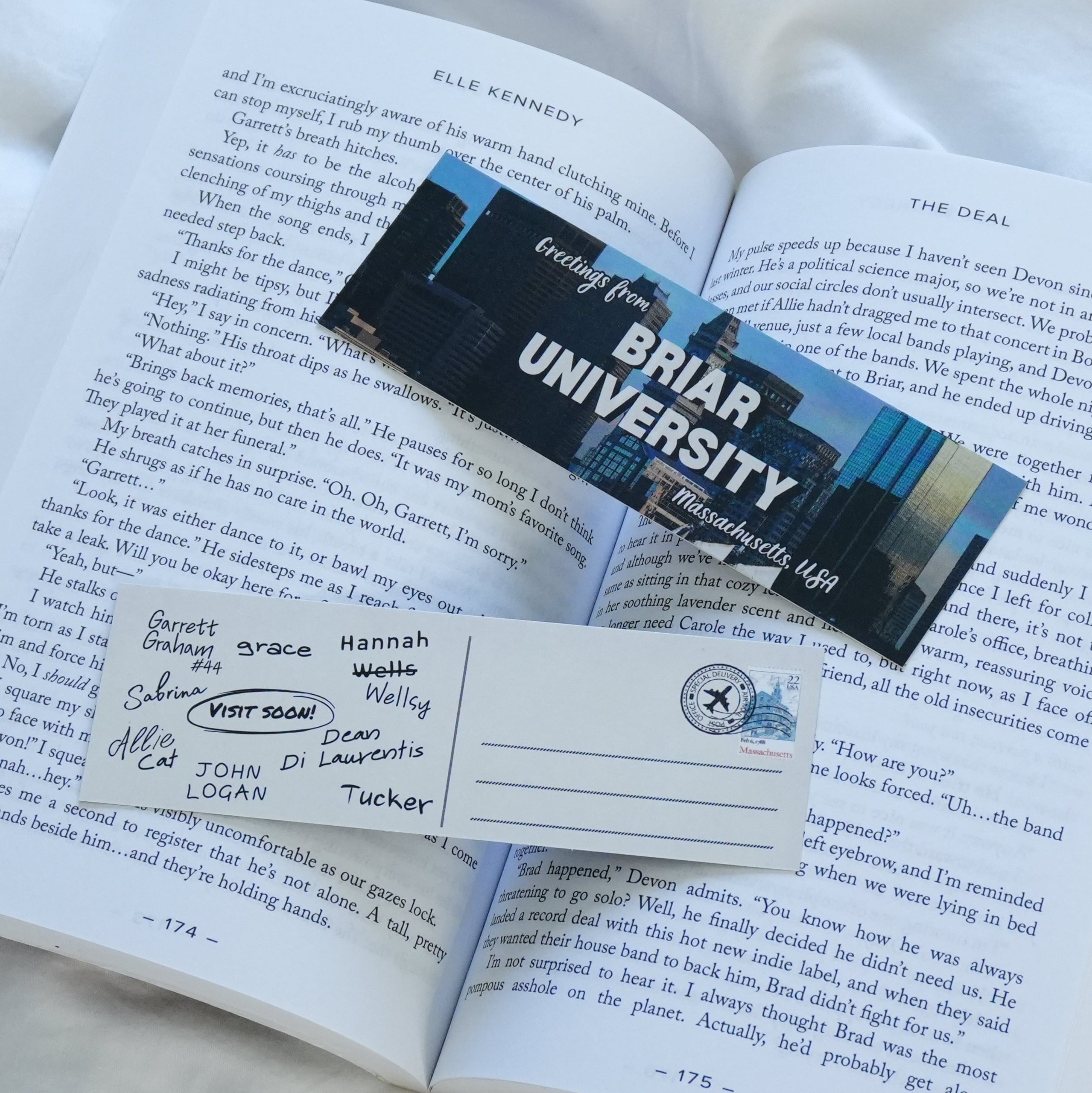 Off Campus Postcard Bookmark