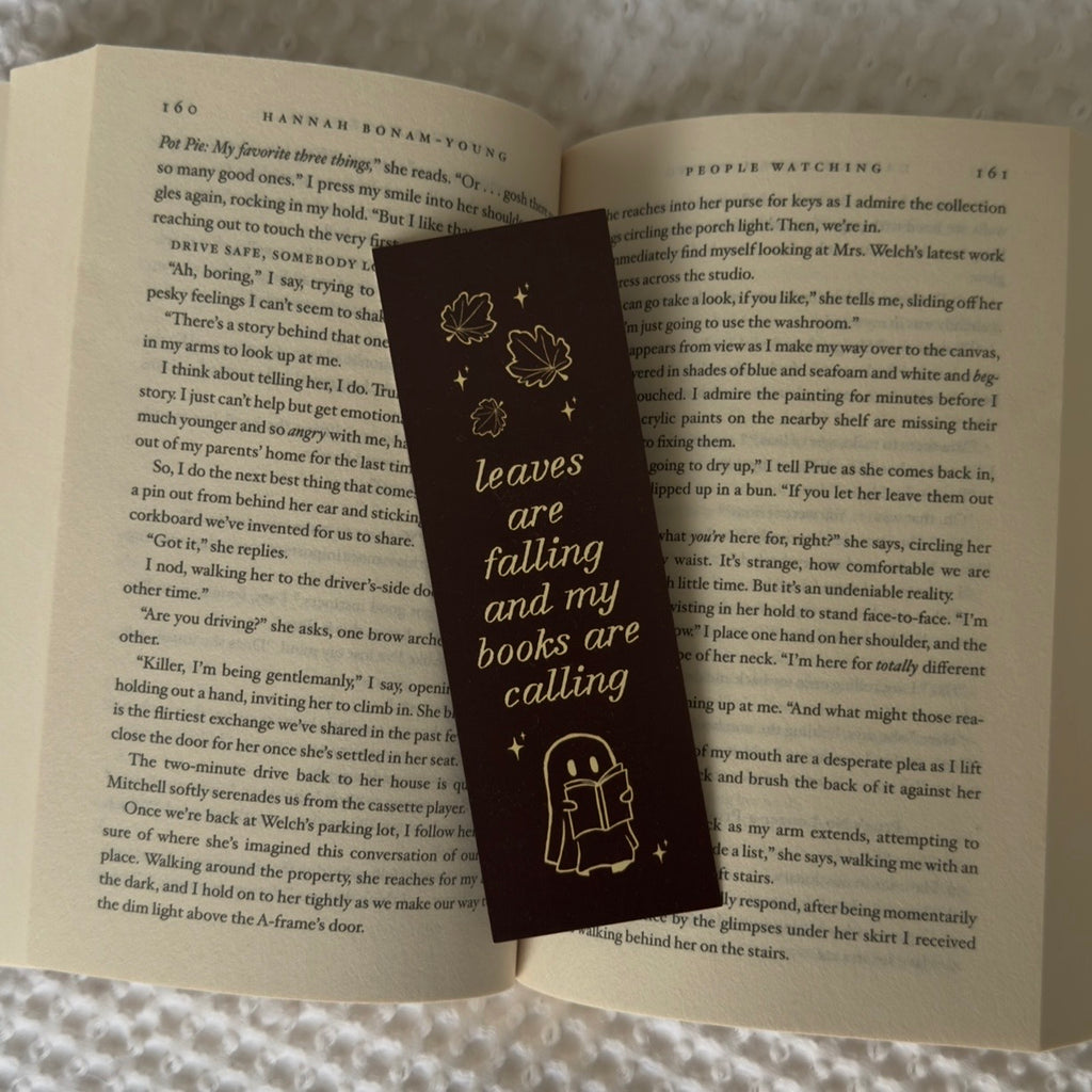 Leaves are Falling Bookmark