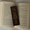 Leaves are Falling Bookmark
