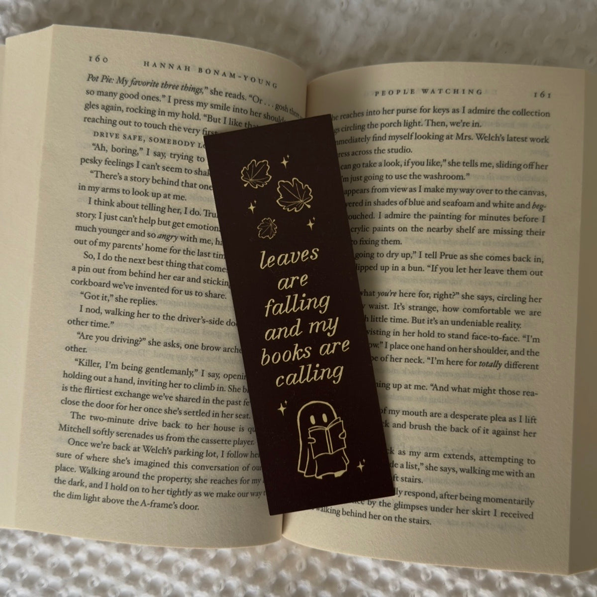 Leaves are Falling Bookmark