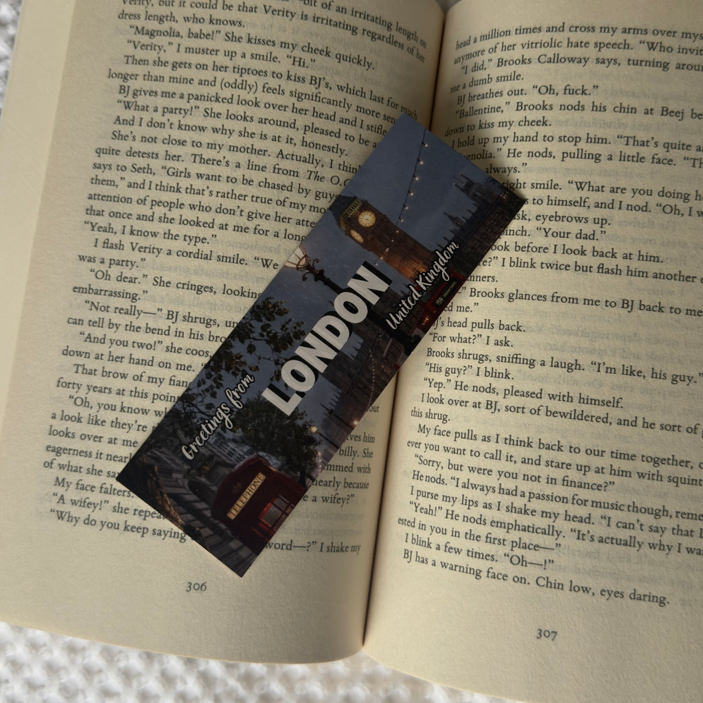 London Postcard Bookmark