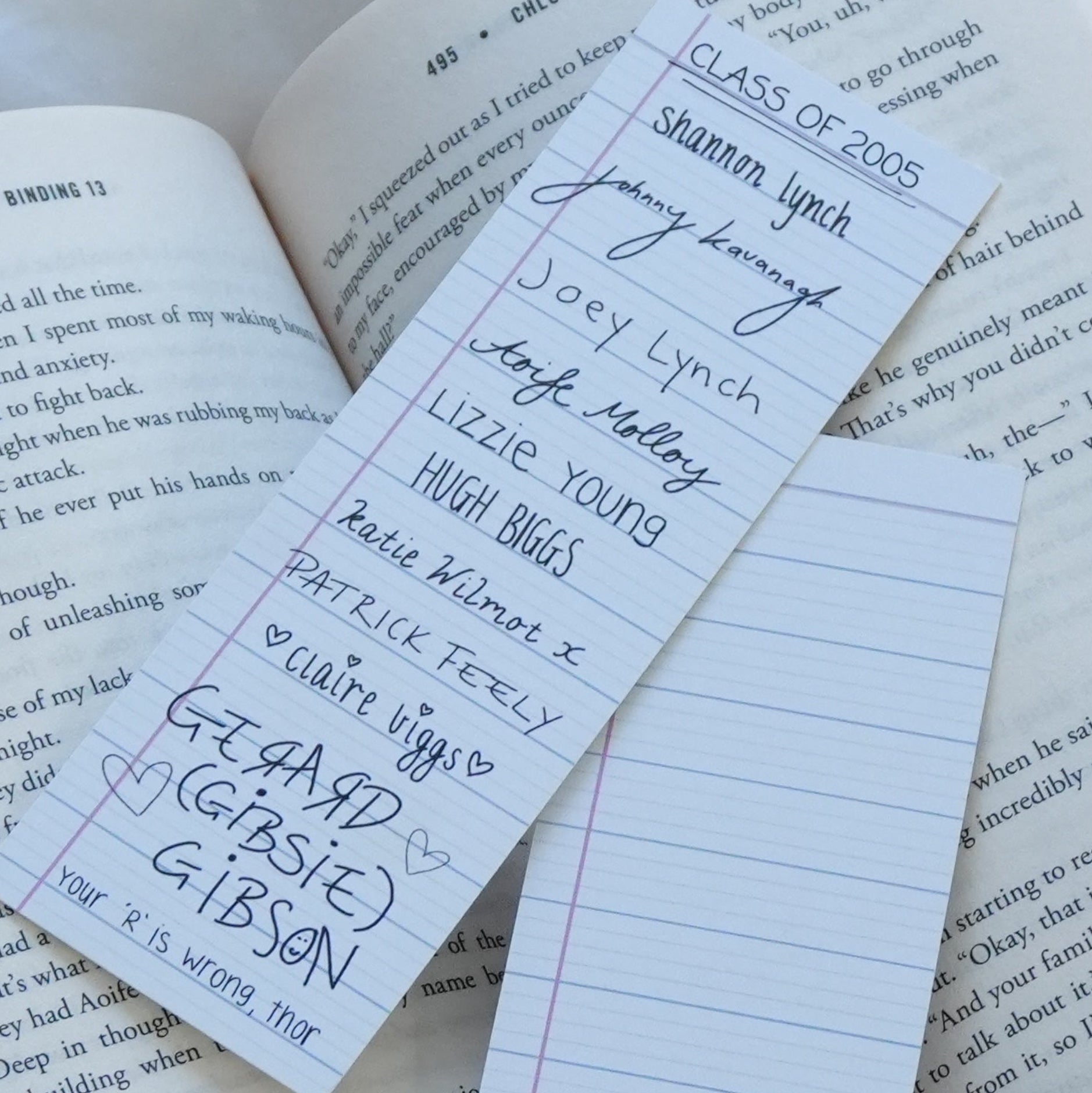 Class of 2005 Bookmark