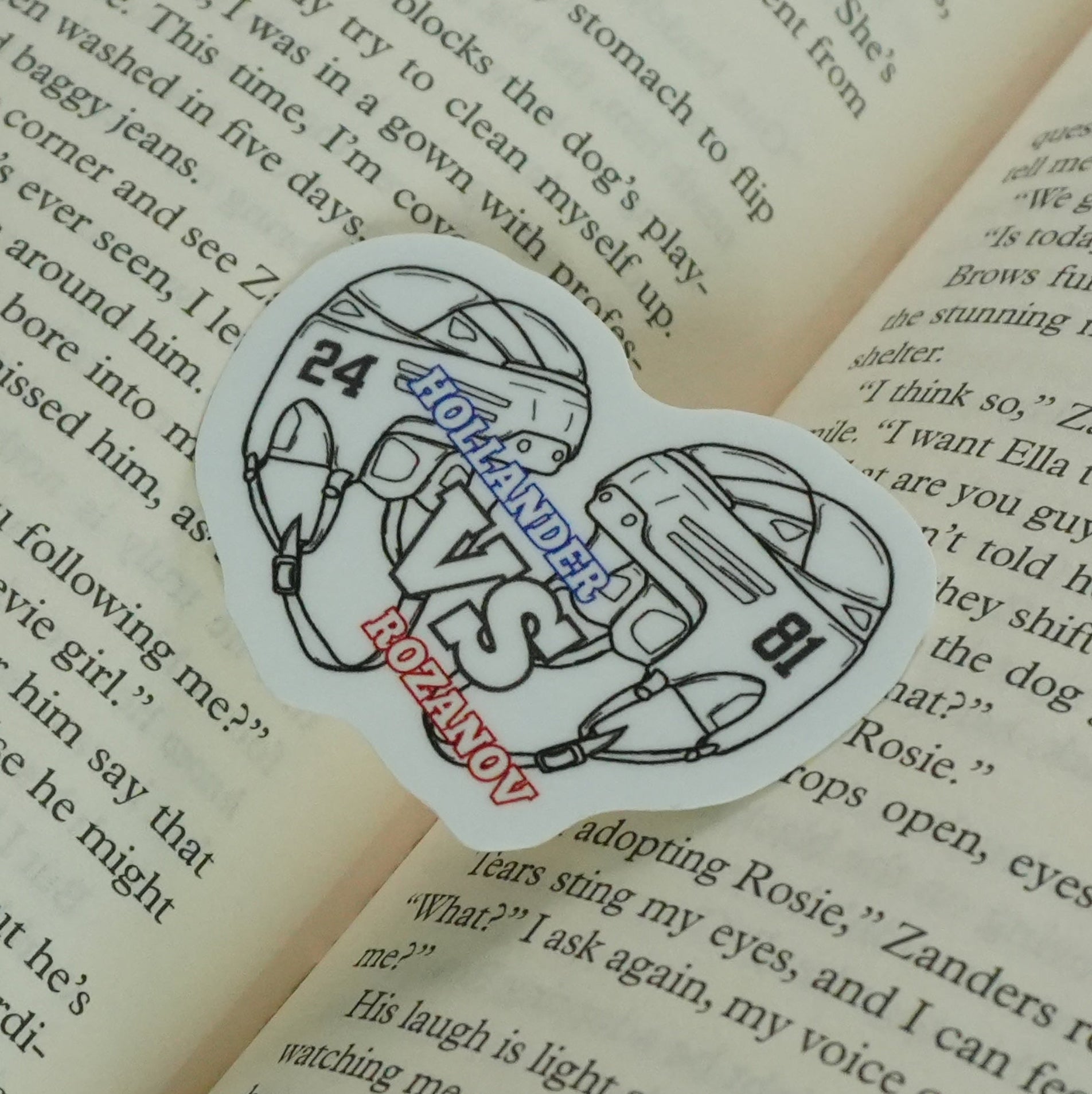Hollander VS Rozanov Sticker