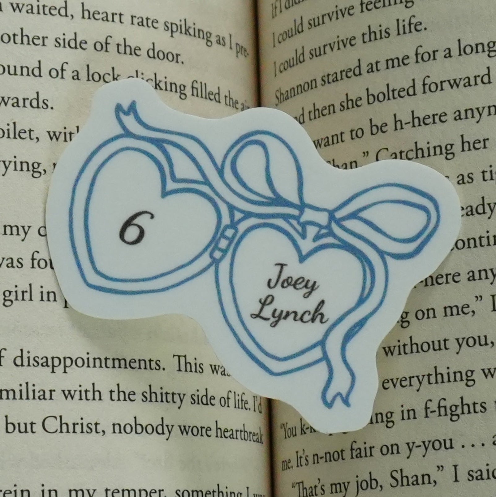 Joey Lynch Locket Sticker