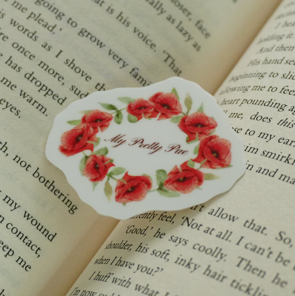Powerless Flower Crown Sticker