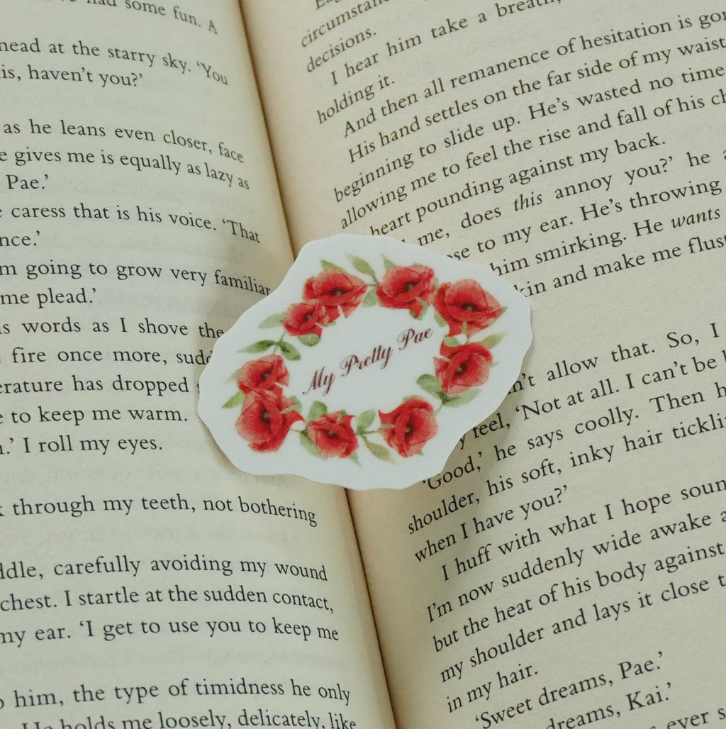 Powerless Flower Crown Sticker