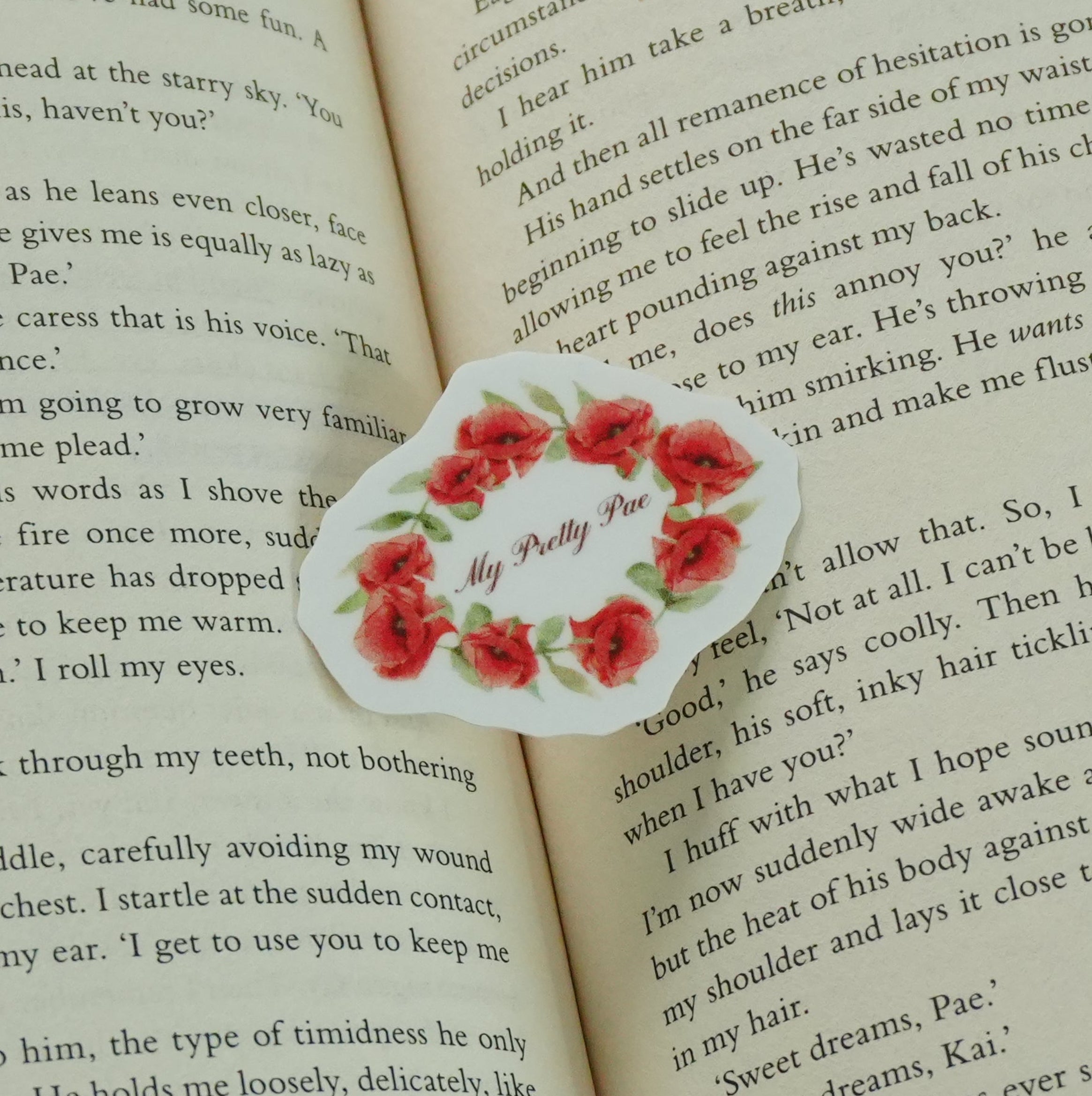 Powerless Flower Crown Sticker