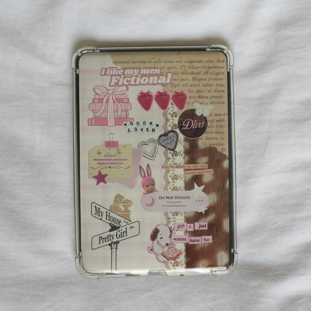 Pink Deer Kindle Insert