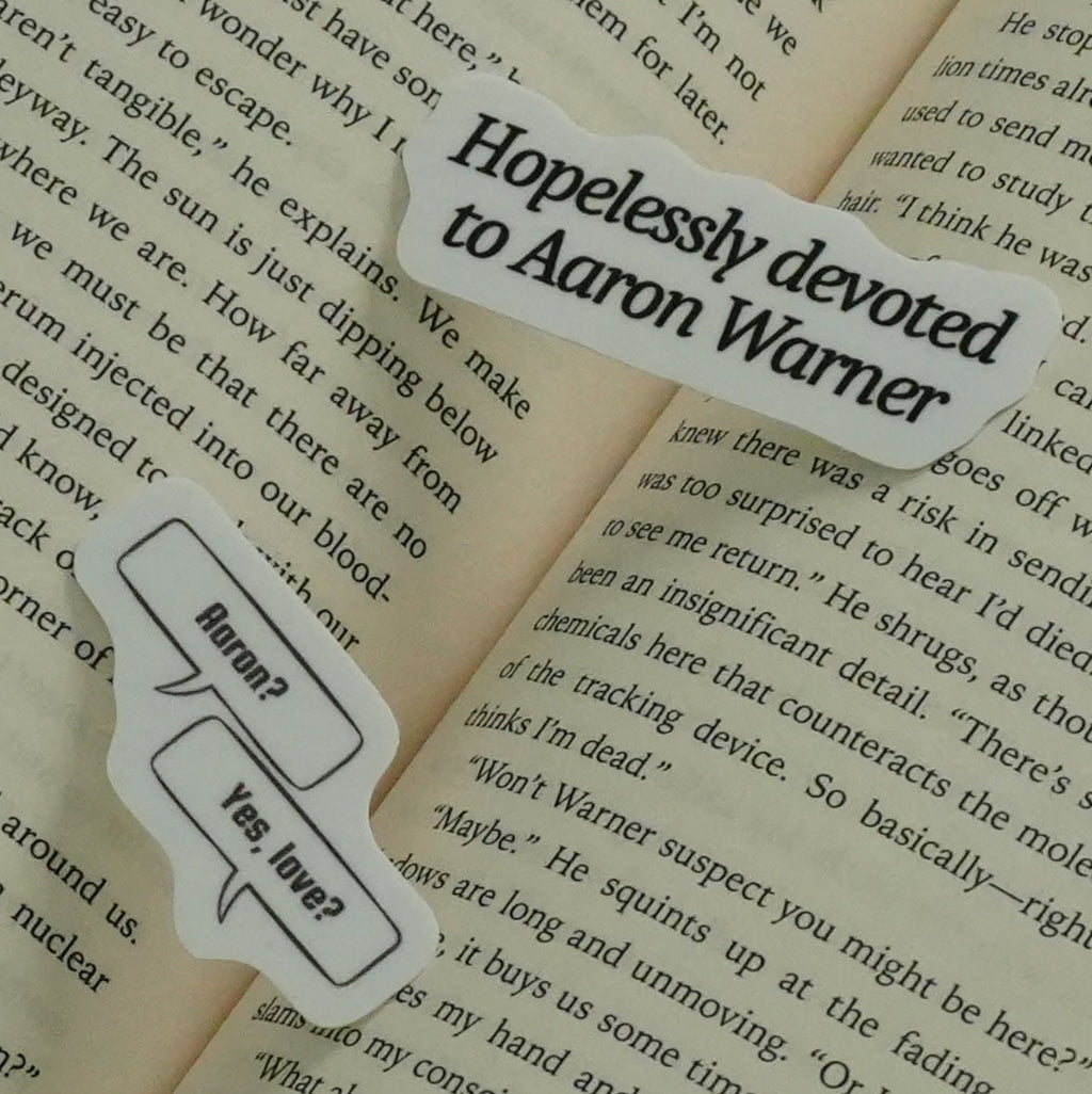 Shatter Me Sticker Bundle