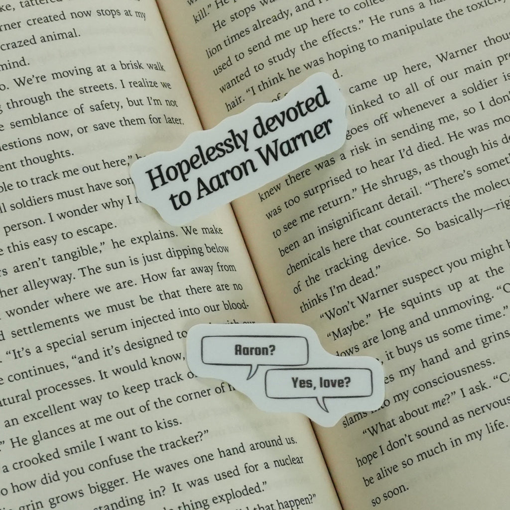 Shatter Me Sticker Bundle