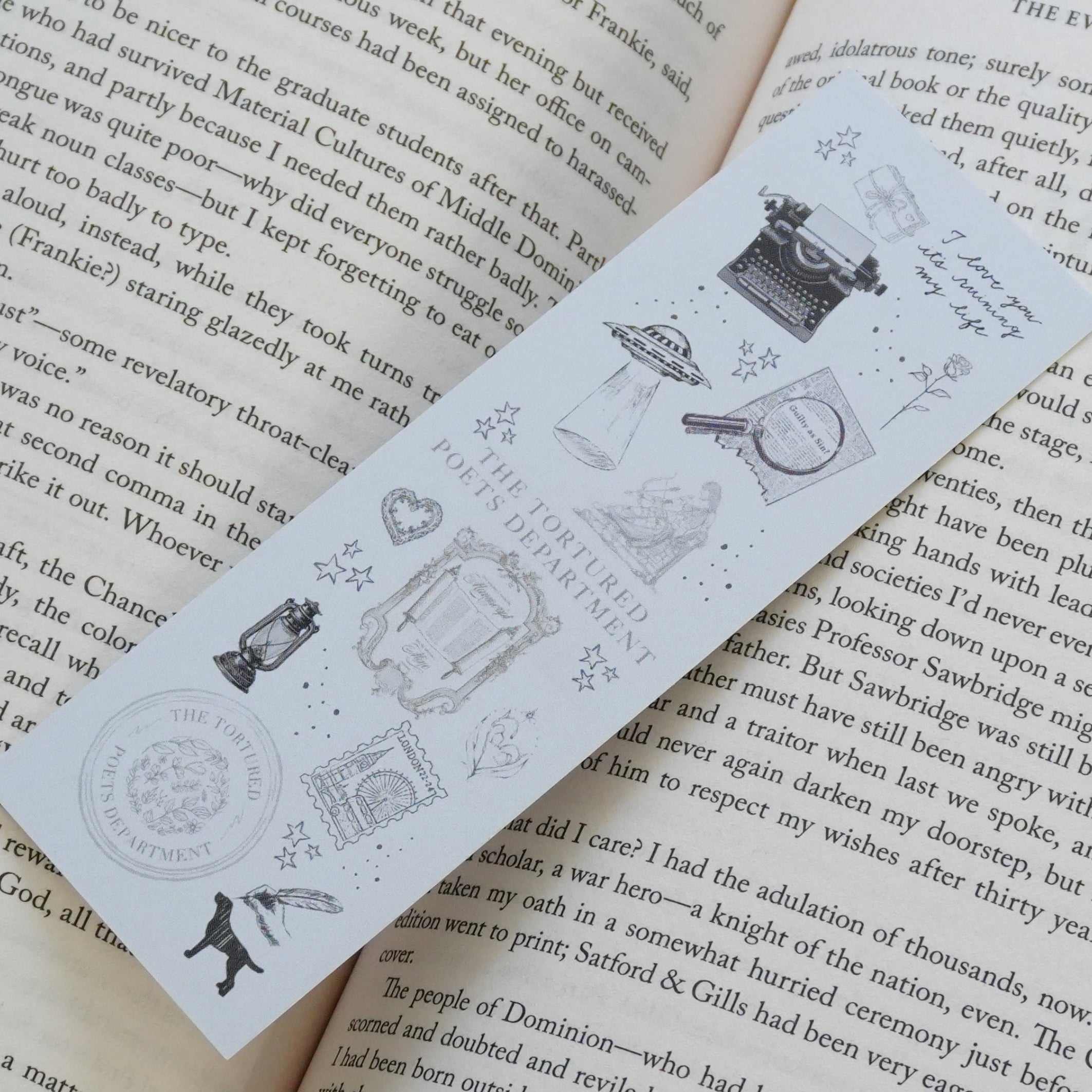 Tortured Poets Bookmark