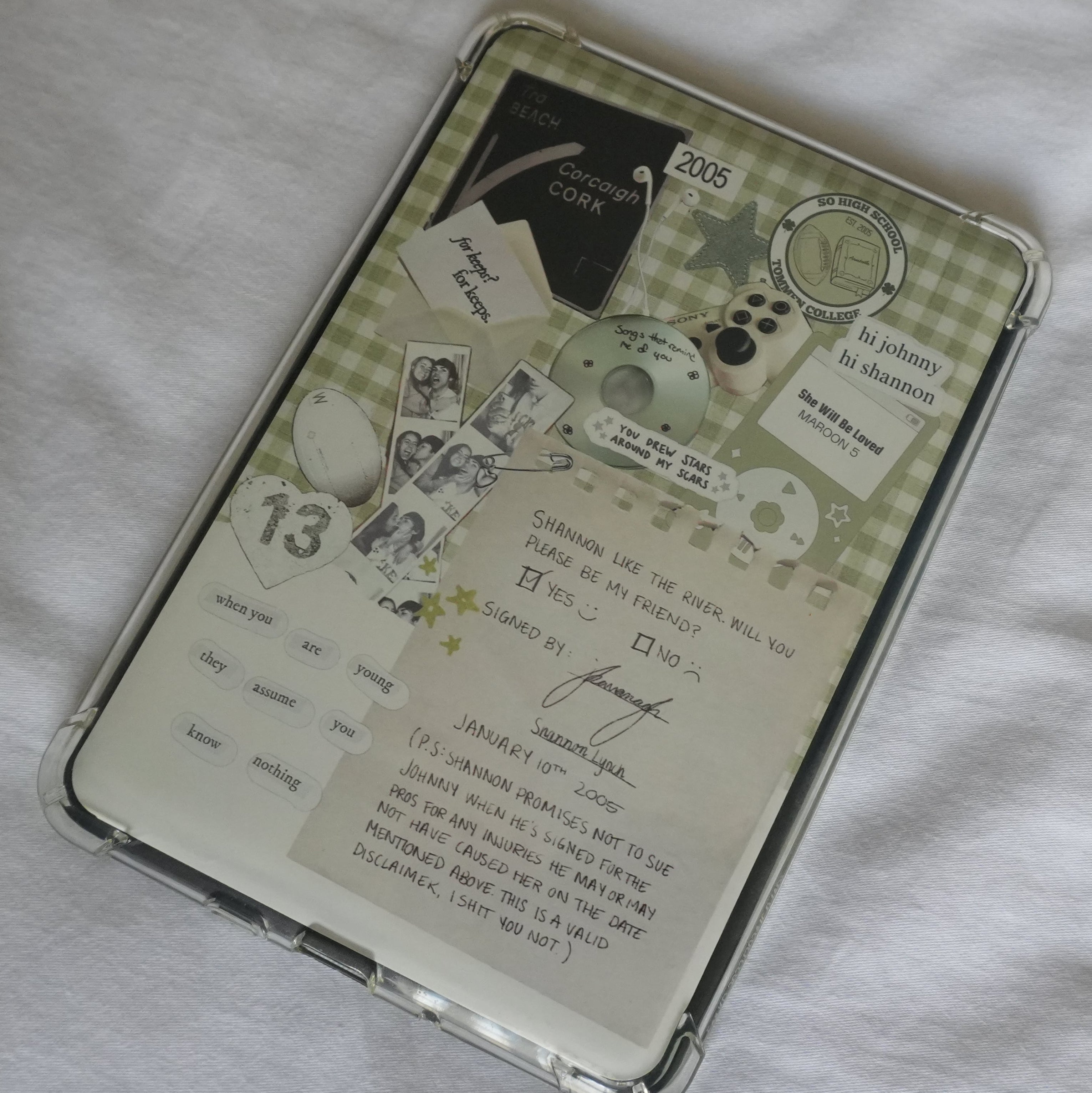 Johnny x Shannon Kindle Insert